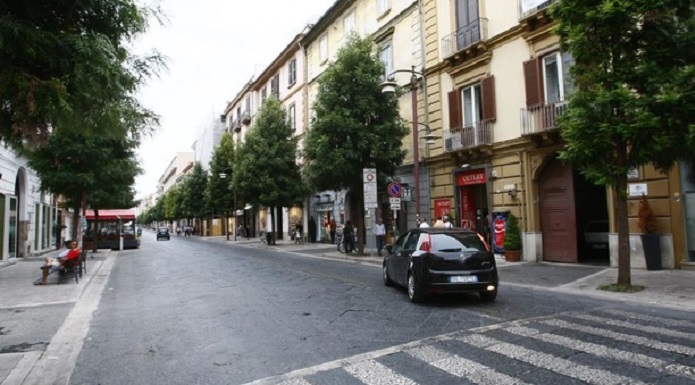 caserta primo giorno di ztl   corso trieste  foto ag. frattari