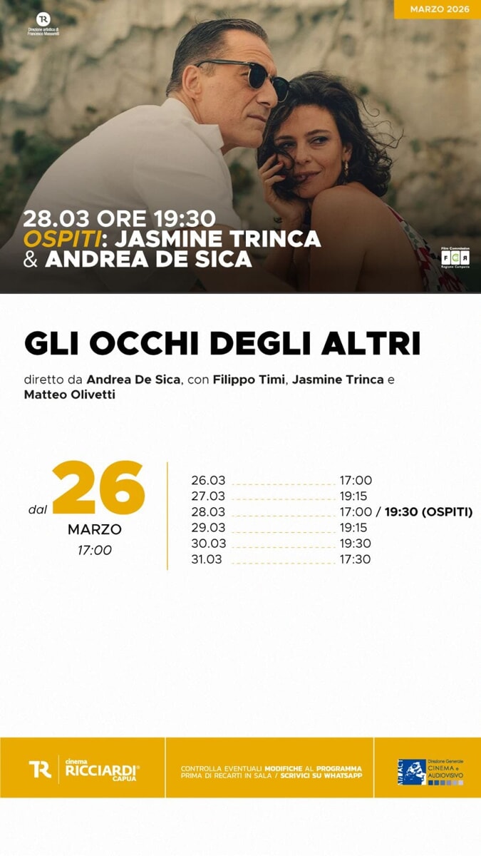 gli occhi degli altri al teatro ricciardi