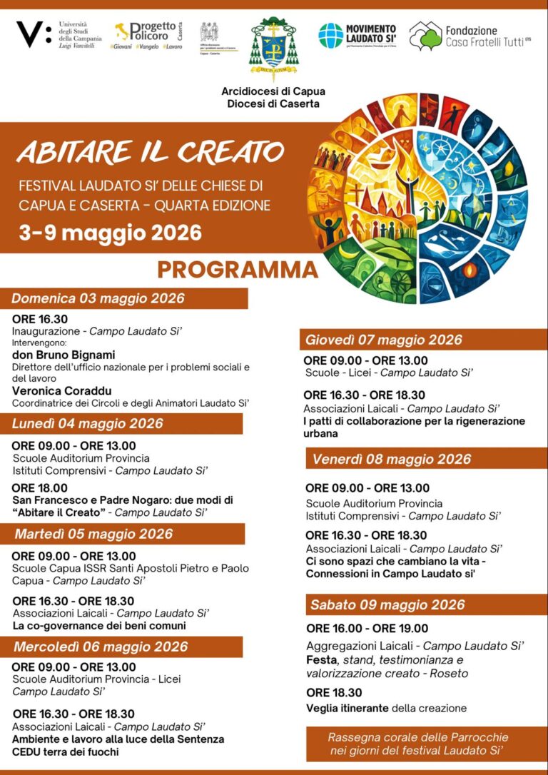 Programma Festival Laudato Si'