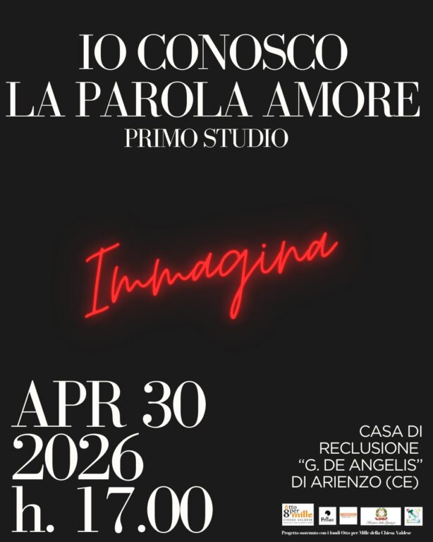 locandina Io conosco la parola amore - Primo Studio (1)
