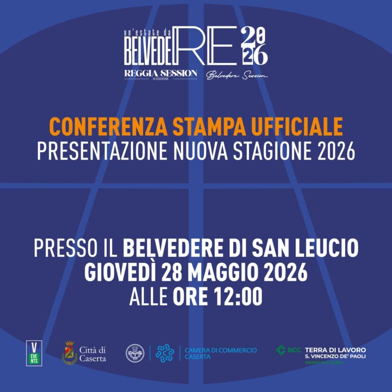 INVITO conferenza stampa Un'Estate da BelvedeRE 2026