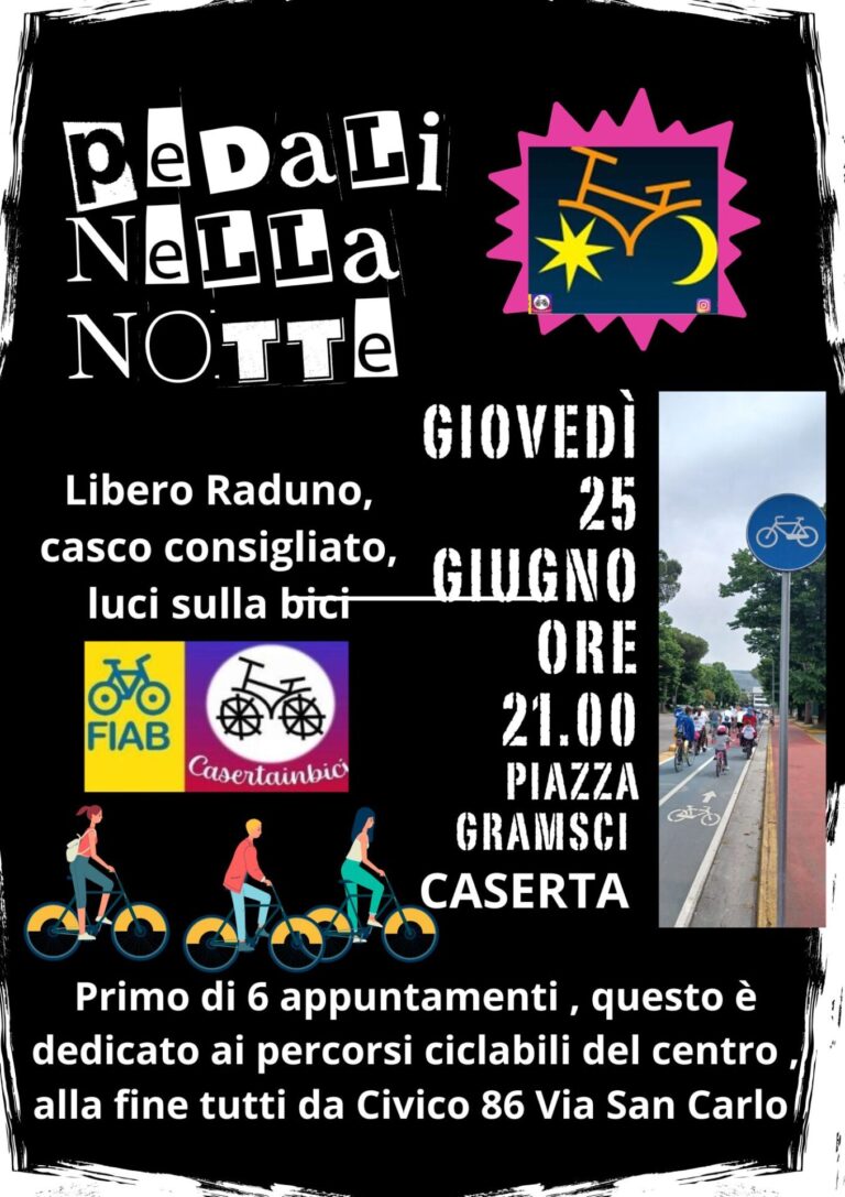 PEDALI NELLA NOTTE gioved’ì venticinque giugno (2)