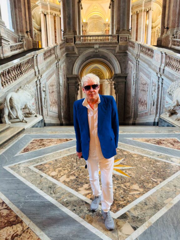 Nick Rhodes alla Reggia di Caserta