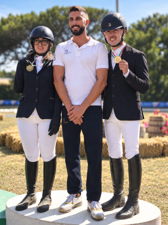 davide-riccardelli-patrizia-amato-claudio-belardo-equitazione-paralimpica