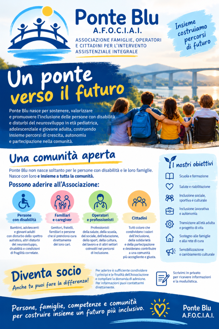 Ponte Blu Un Futuro Inclusivo