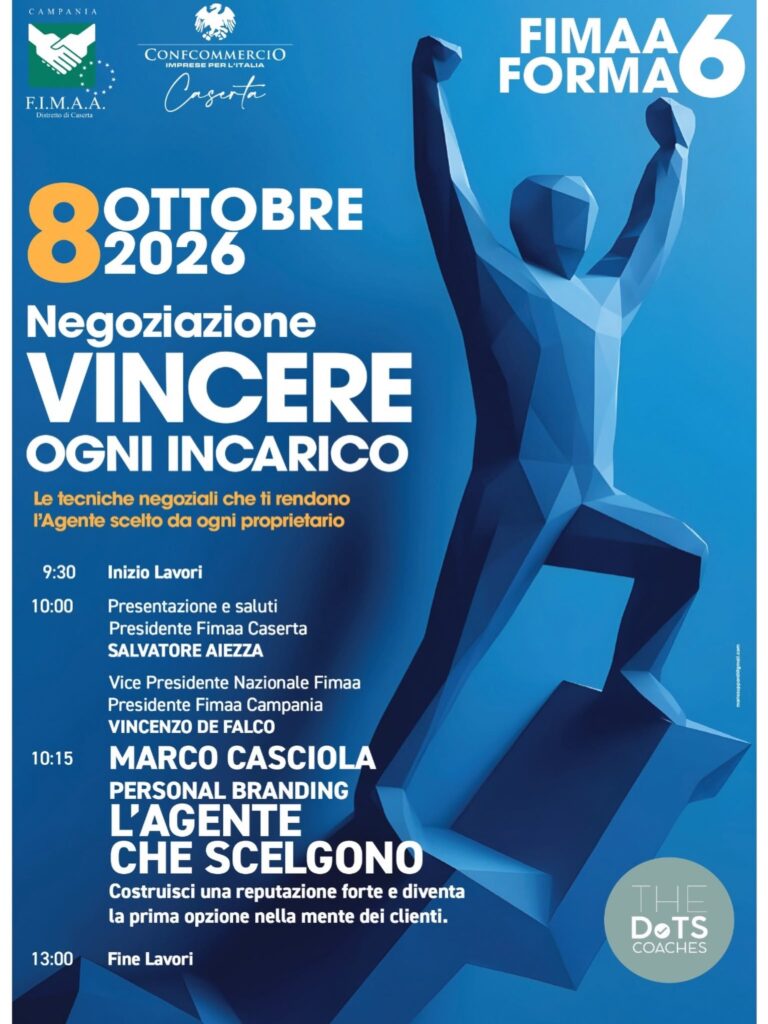 locandina Fimaa Confcommercio Caserta