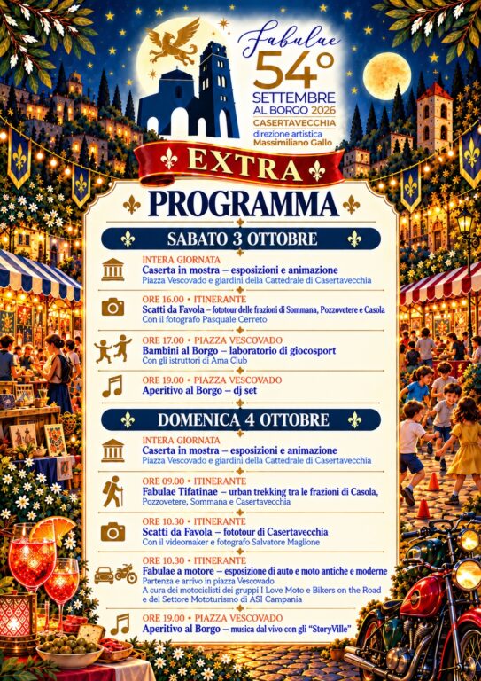 settembre al borgo extra locandina